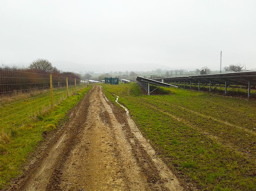 Photovoltaik Freiflächenanlagen 7,681 MWp Projekt in Upper Huntingford